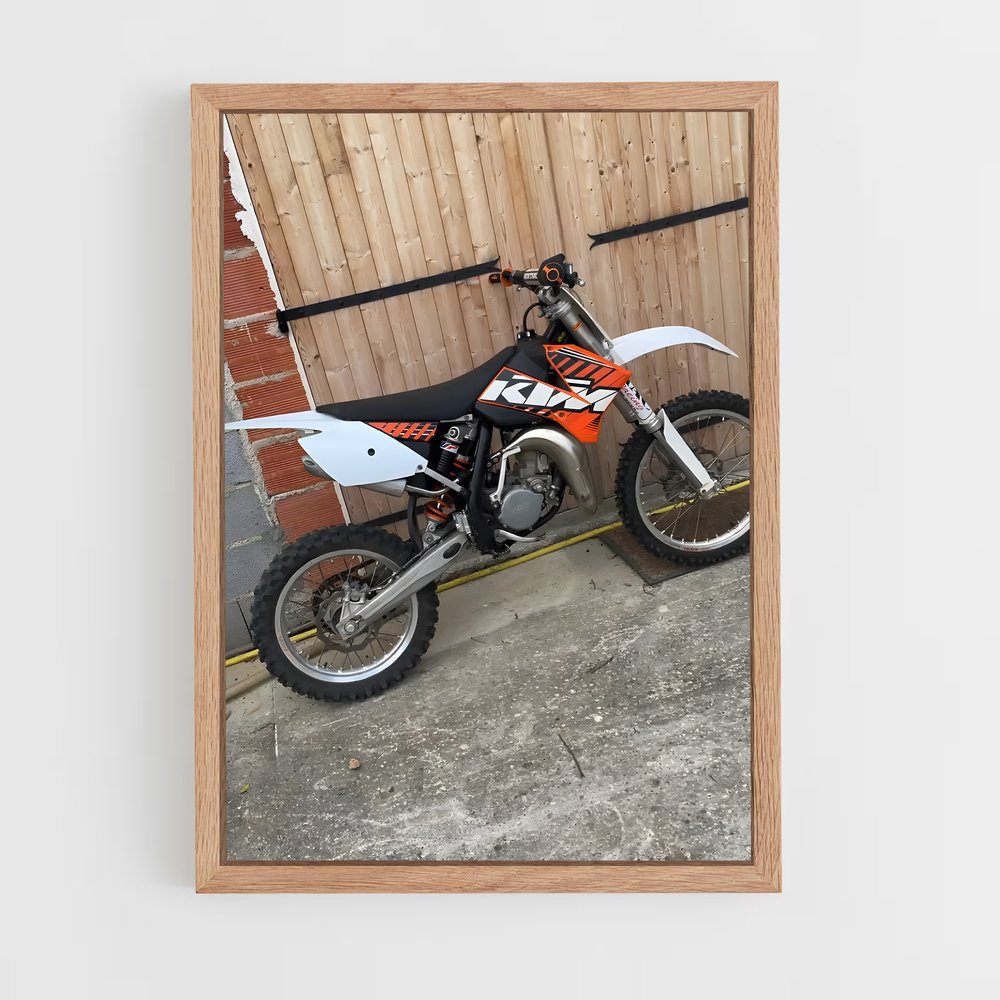 Poster sx lumineux – affiche KTM Moto (vue 4)